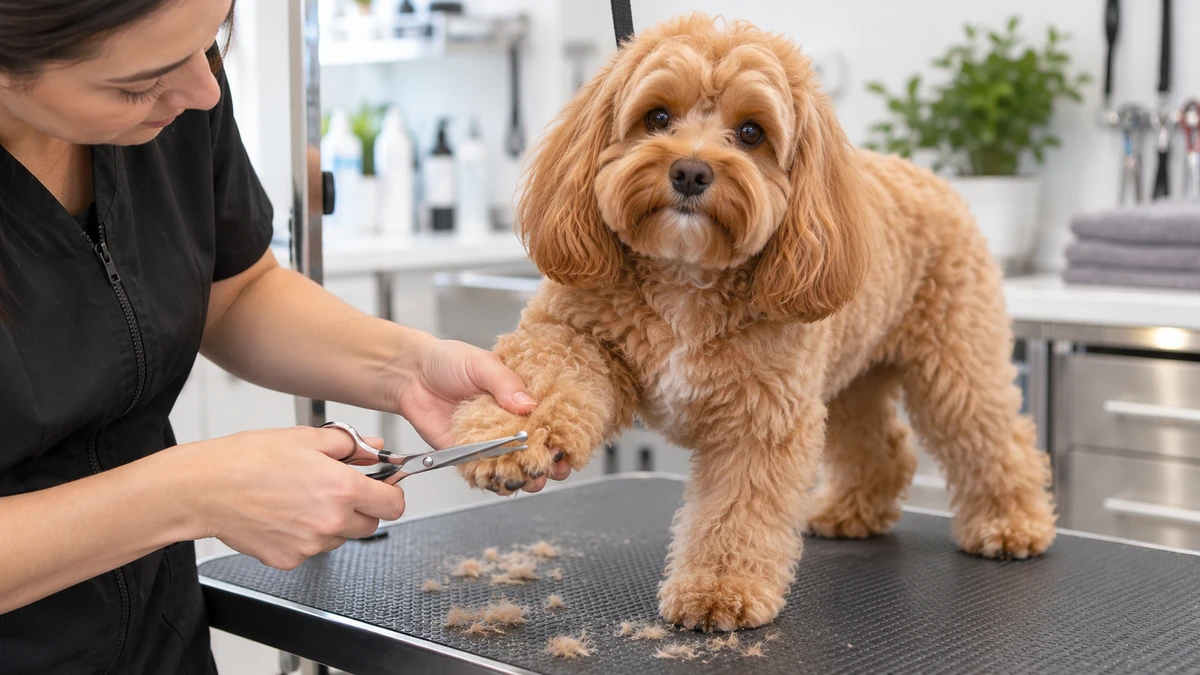 Cavapoo köpek — bakım ve tımar
